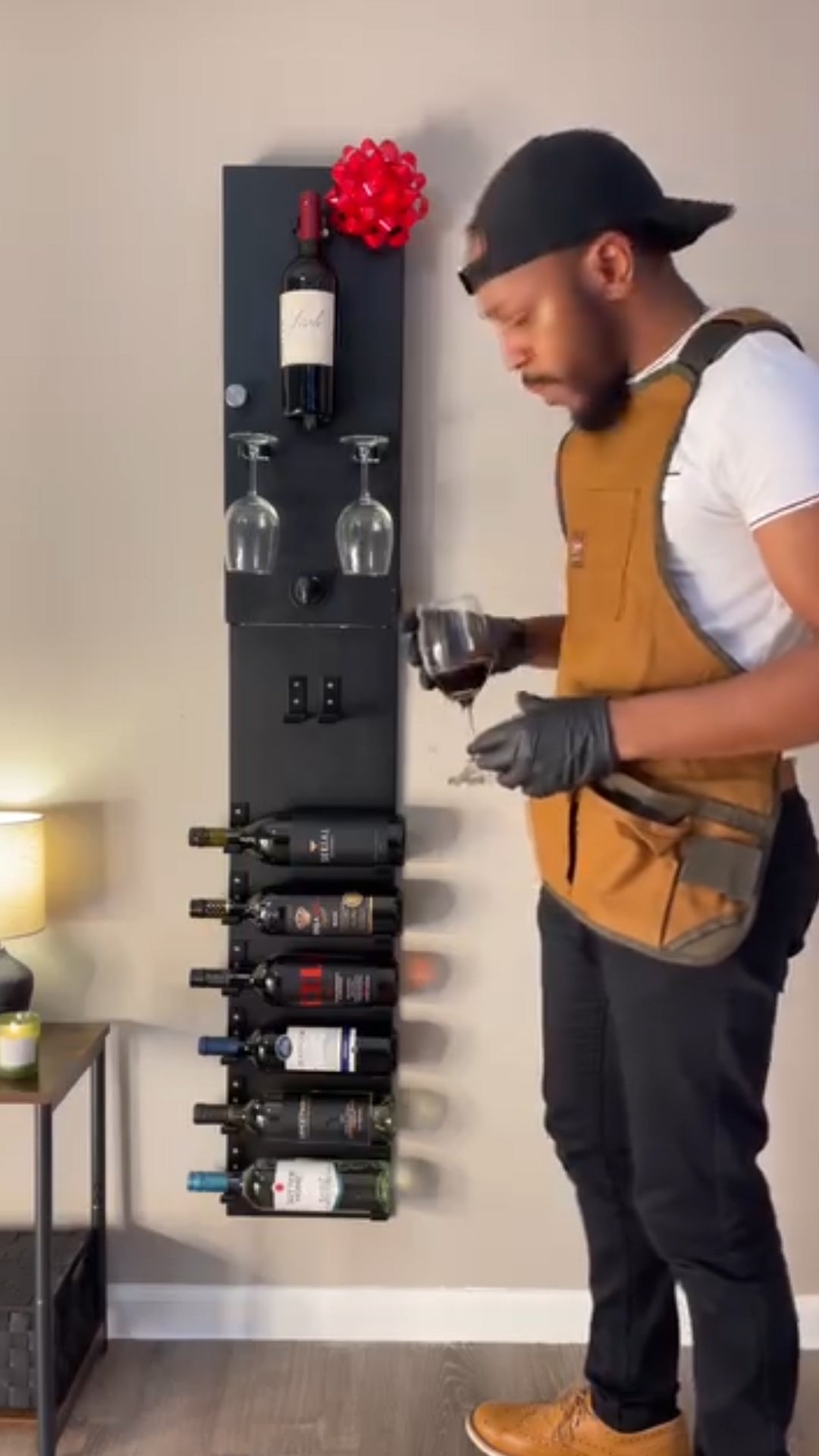 Wine Wall Rack