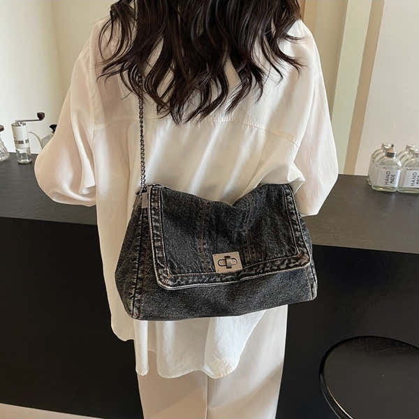 Denim Shoulder Bag