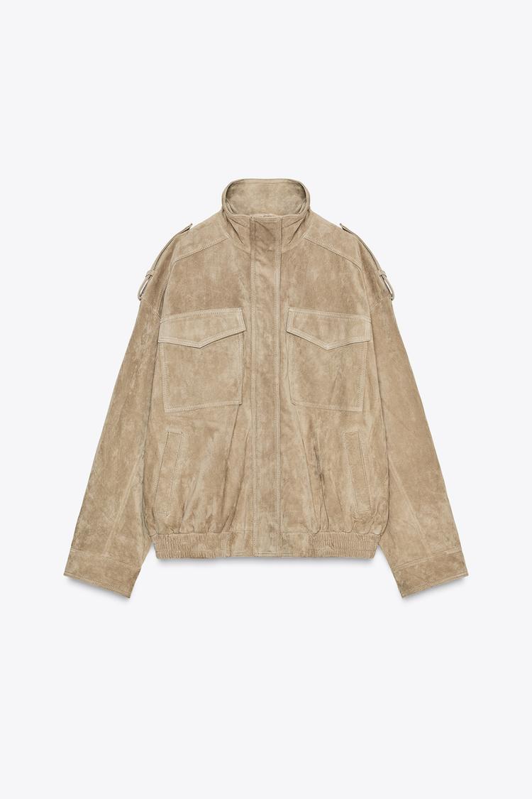 SUEDE LEATHER JACKET