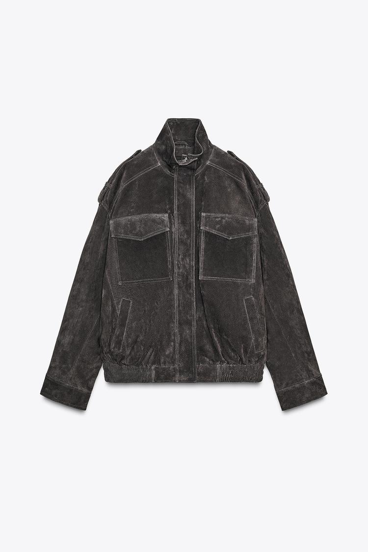 SUEDE LEATHER JACKET