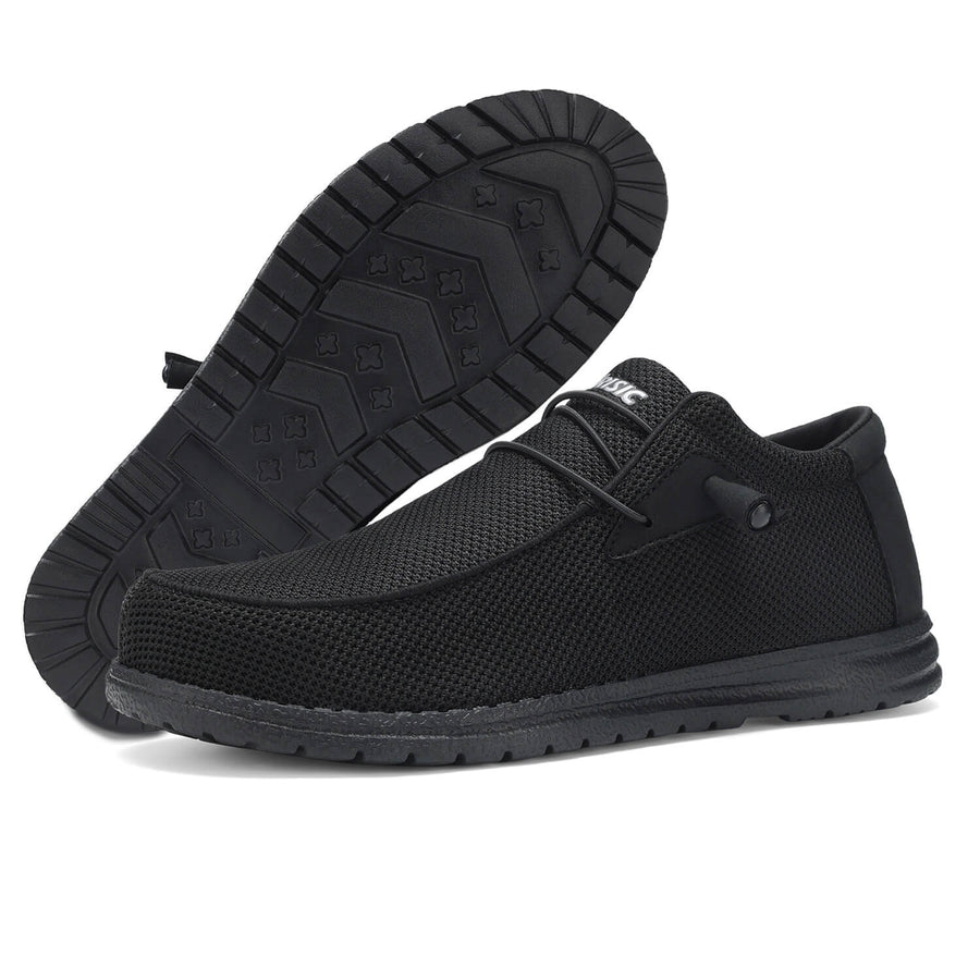 Steel Toe Loafers Shoes Slip On Work Shoes