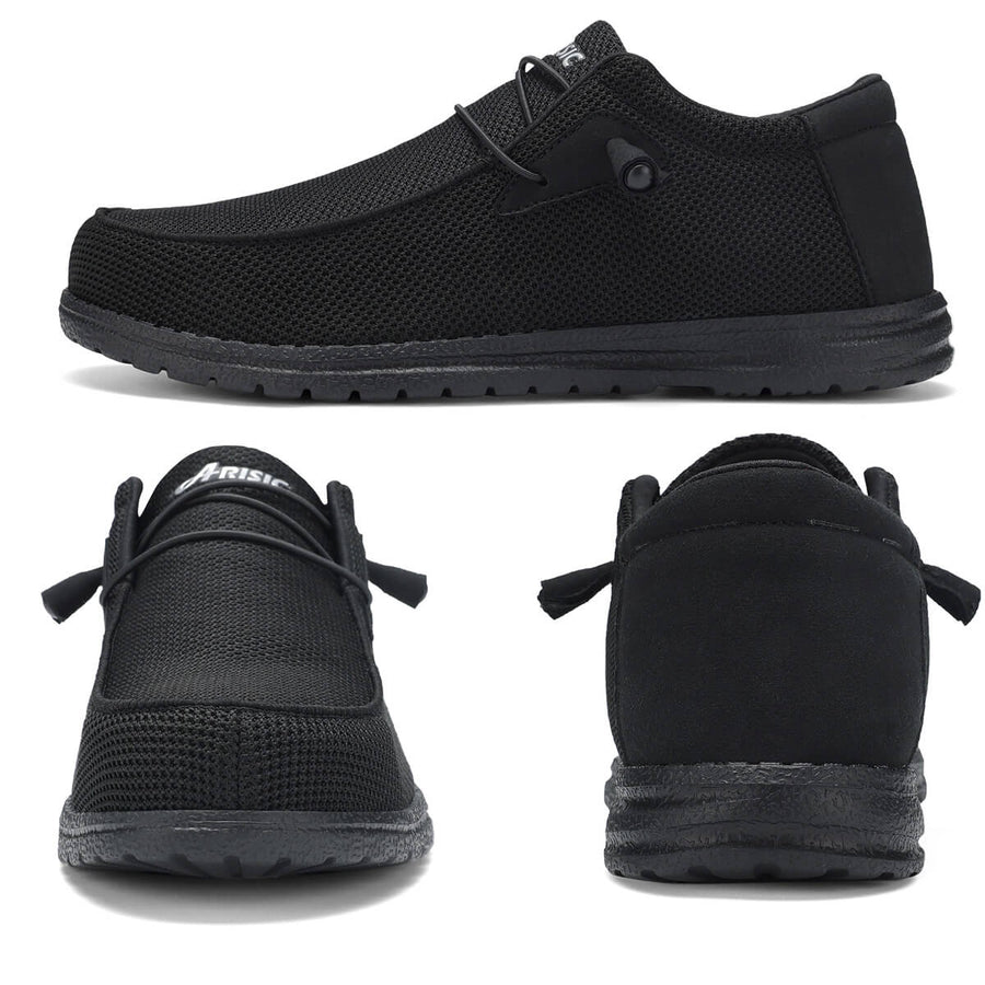 Steel Toe Loafers Shoes Slip On Work Shoes