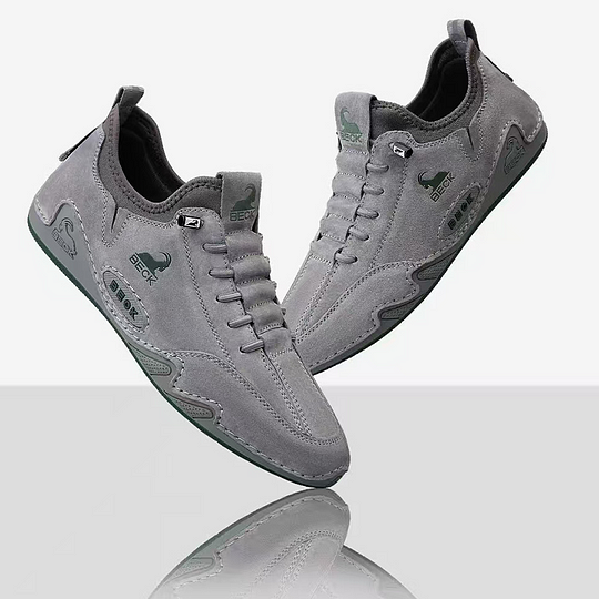 Outdoors Leather Breathable Men's Casual Leather Shoes