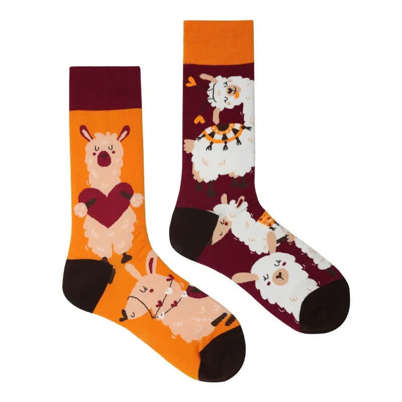 Plusock Playful Alpaca Quarter Socks