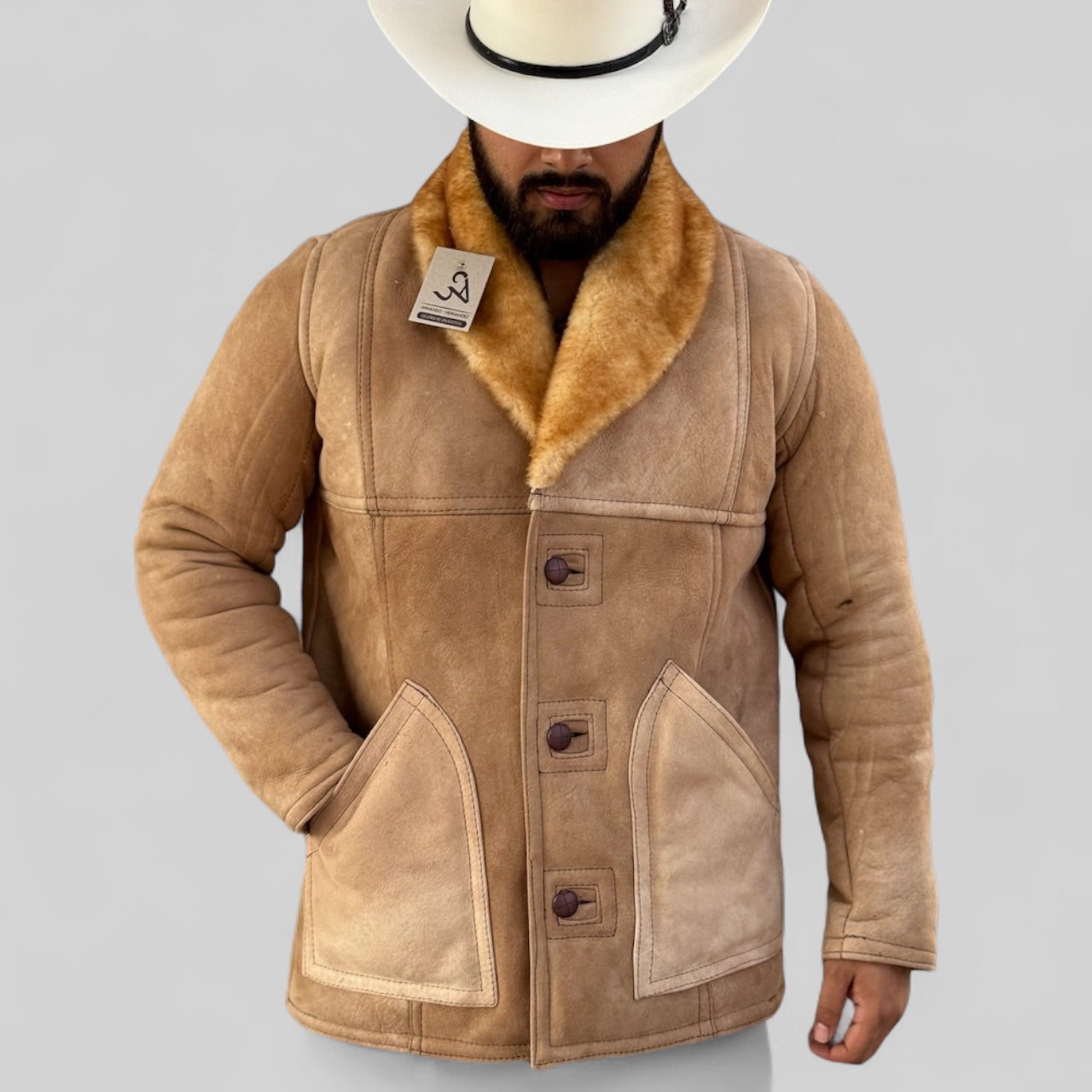 Marlboro The Lion King Genuine Sheepskin