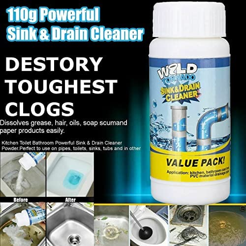 DrainClean™ – Powerful cleaner for clear drains and sinks [50% off]