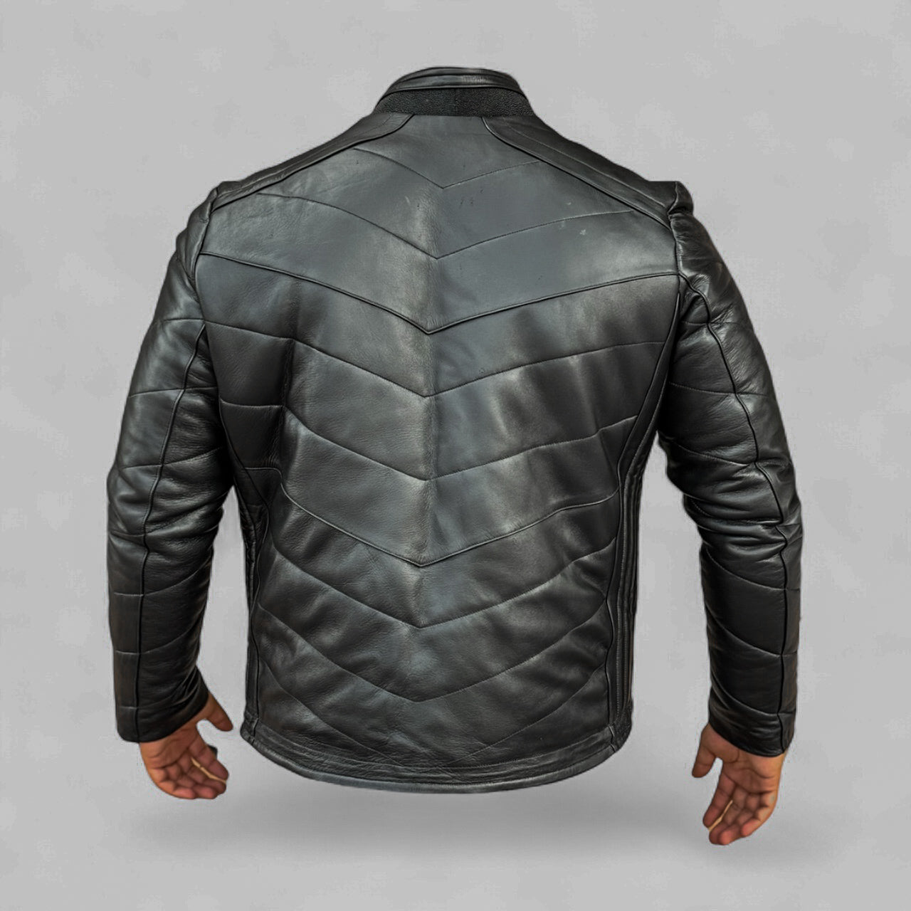 Solomon Black Manta Ray Skin Jacket from Genuine Indonesia