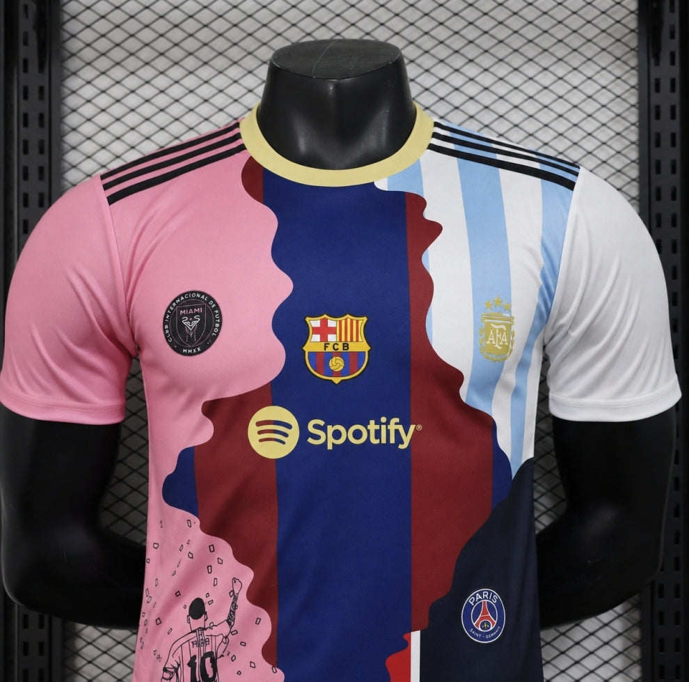 Messi Soccer Jersey Rare Edition – Iconic #10 Player Name & Number Fan Kit