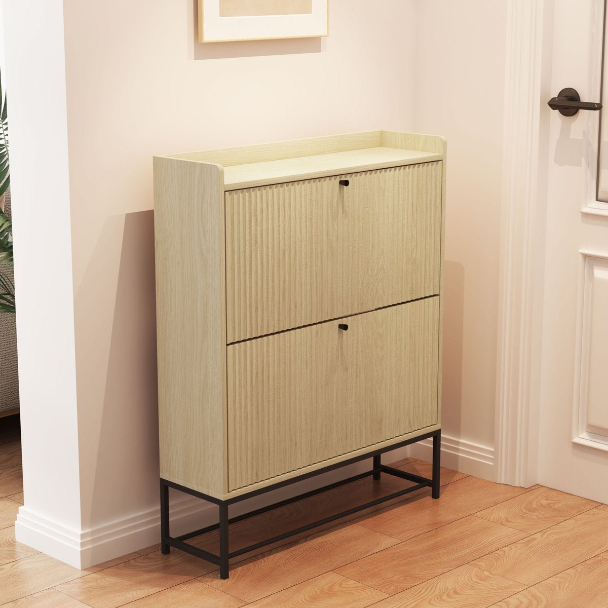 20 Pair Flip Down Shoe Storage