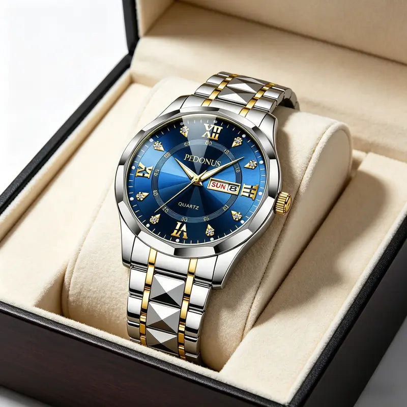 Men's Luminous Business Simple Quartz Watch