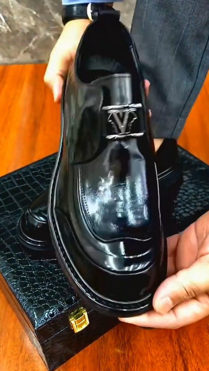 British Style Soft Leather Casual Shoes