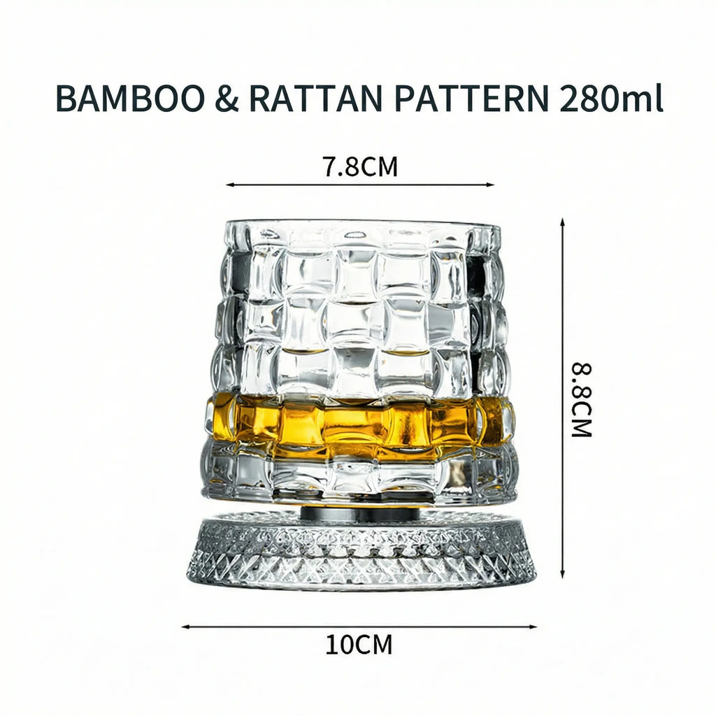 Diamond Cut Spinning Tumbler