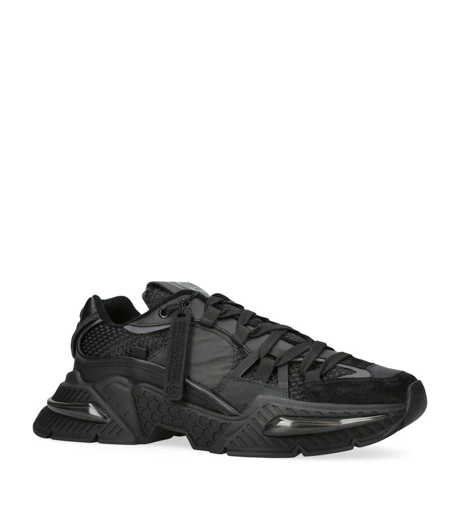 Men's Black Airmaster Sneakers