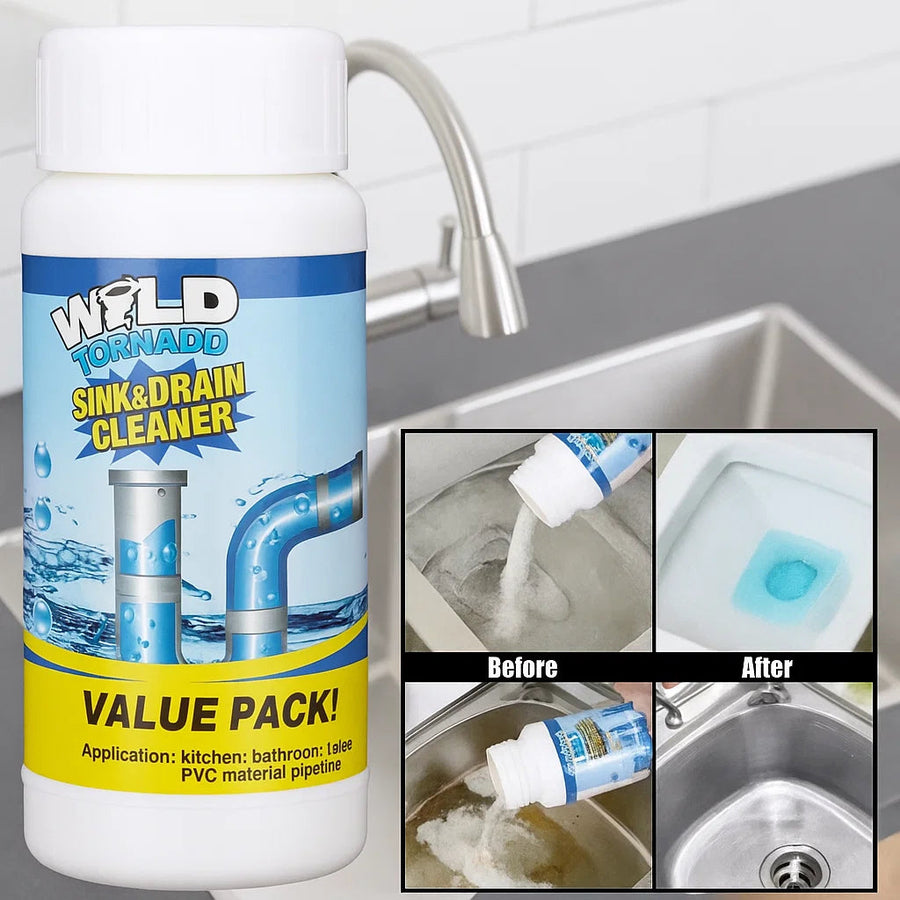 DrainClean™ – Powerful cleaner for clear drains and sinks [50% off]