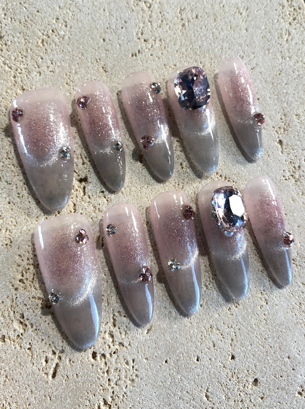 Pink Lover Press On Nails