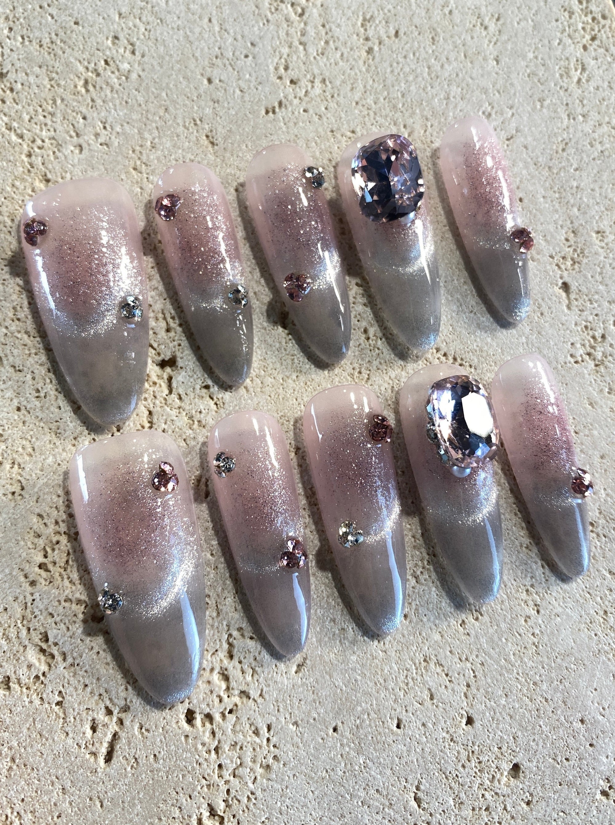 Pink Lover Press On Nails