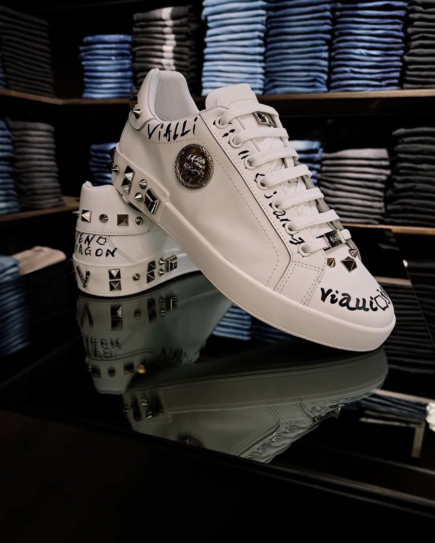 Leather White Sneaker