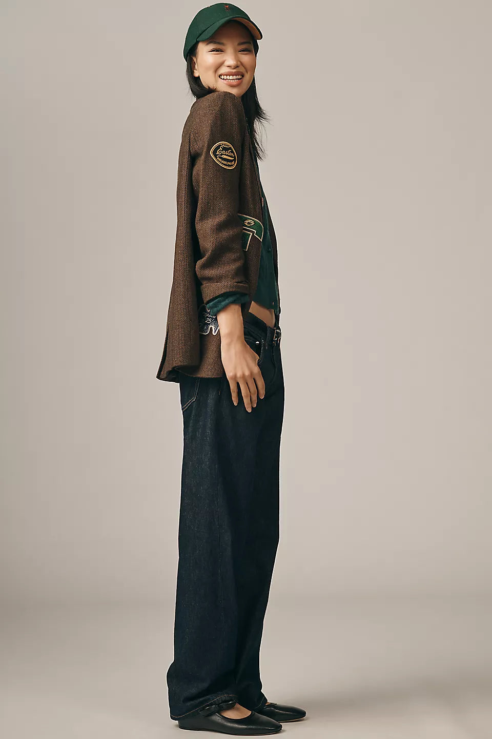 Patches Oversized Blazer