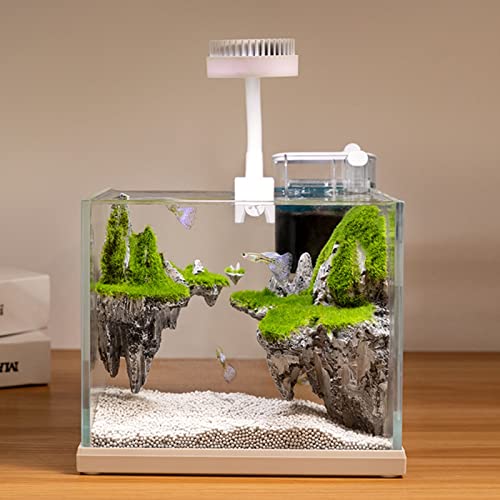 Mini Aquarium Complete Set with hang on back filter and light