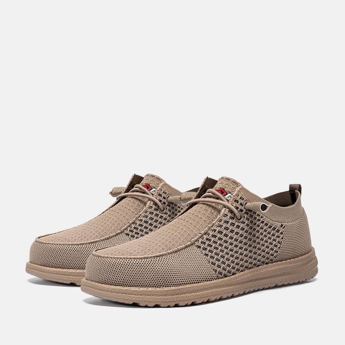 Men's Steel Toe Loafers Shoes Slip On Work Shoes
