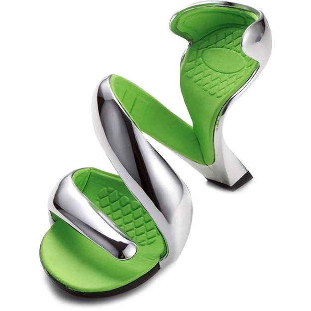Women's Bottomless Snake Design High Heels