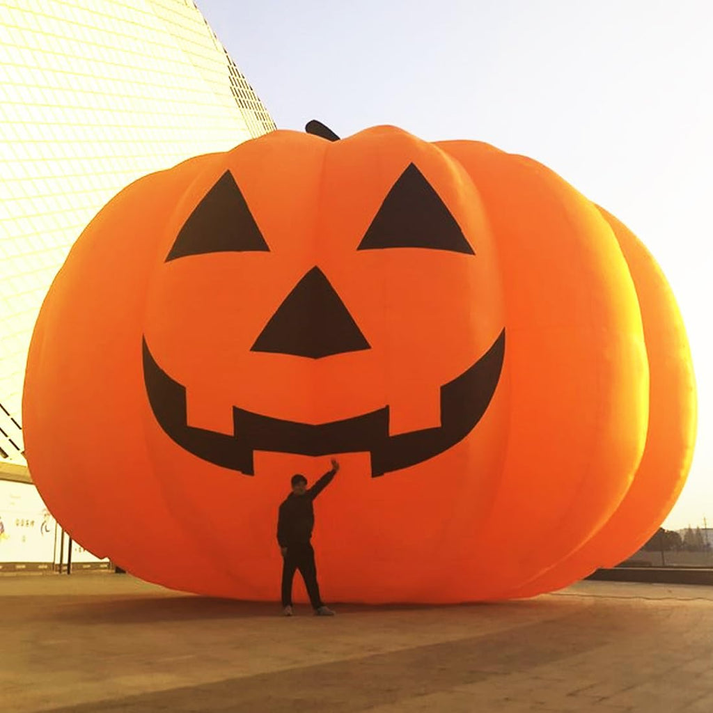 20Ft  Inflatables Pumpkin with 550W Waterproof Air Blower & LED Lights