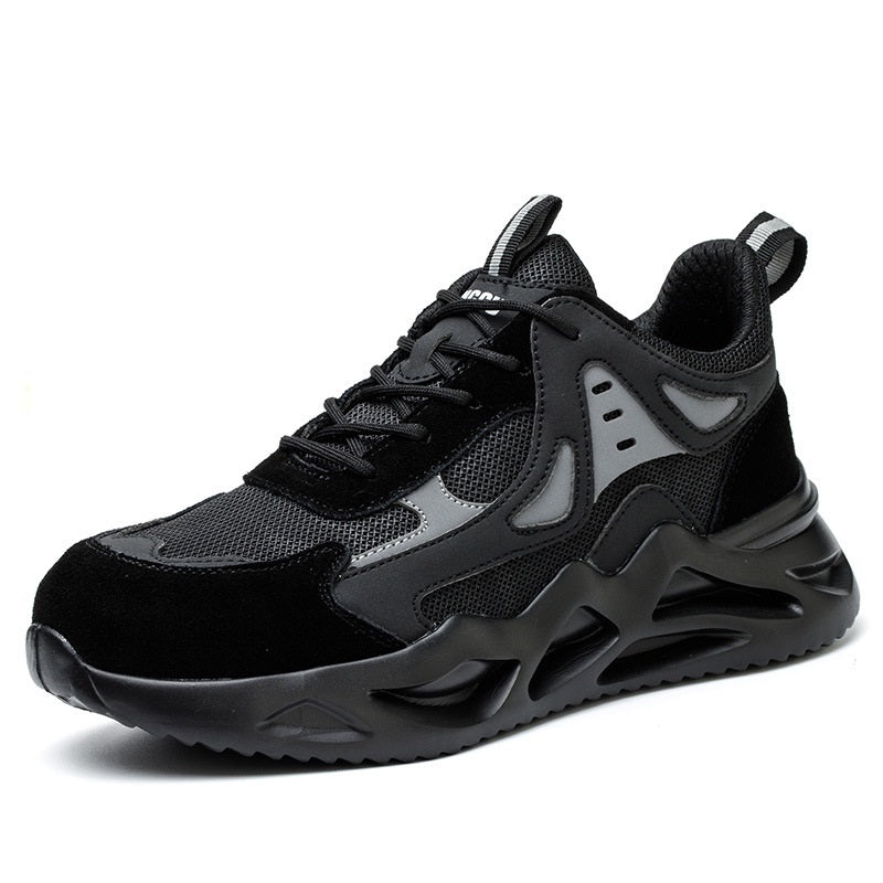 Lightweight Safety  Breathable Protective Steel Toe Work Shoes
