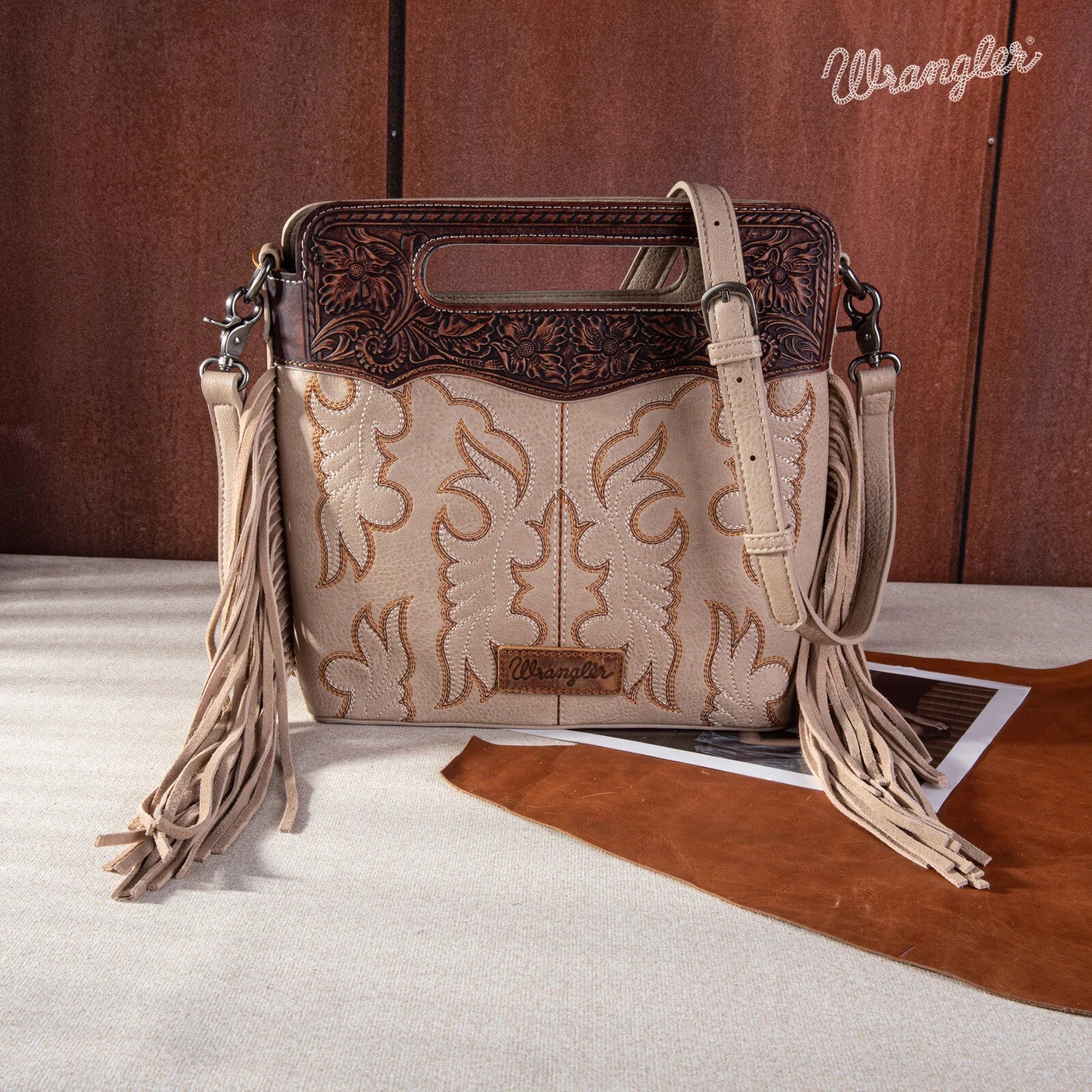 Western Fringe Crossbody Fringe Leather Bag Crossbody Purses