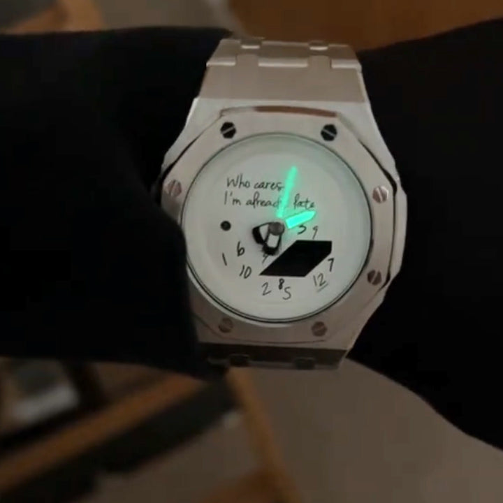 Royaloak Offshore Dual time zone quartz electronic watch