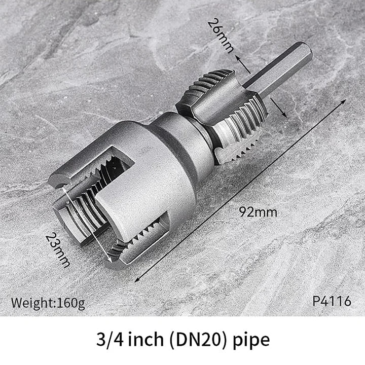 🔩💕Limited time offer - Integrated Internal & External Pipe Threading Tool