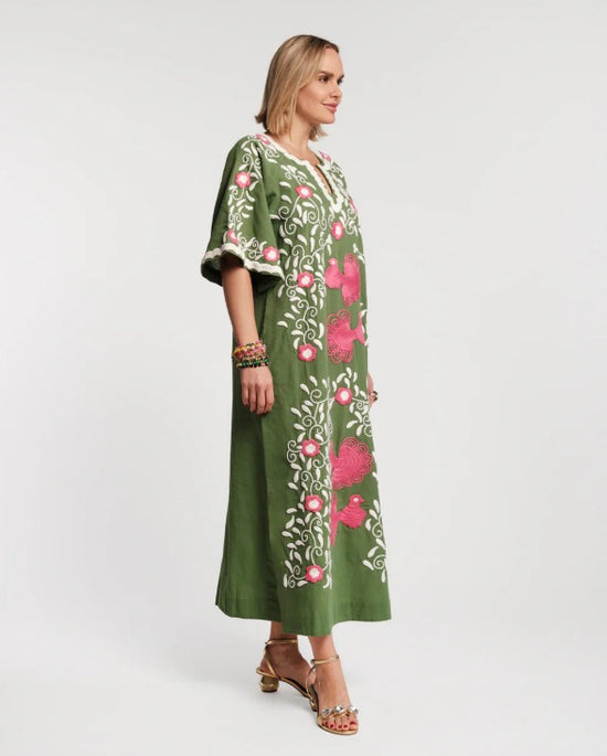 Peacock Caftan