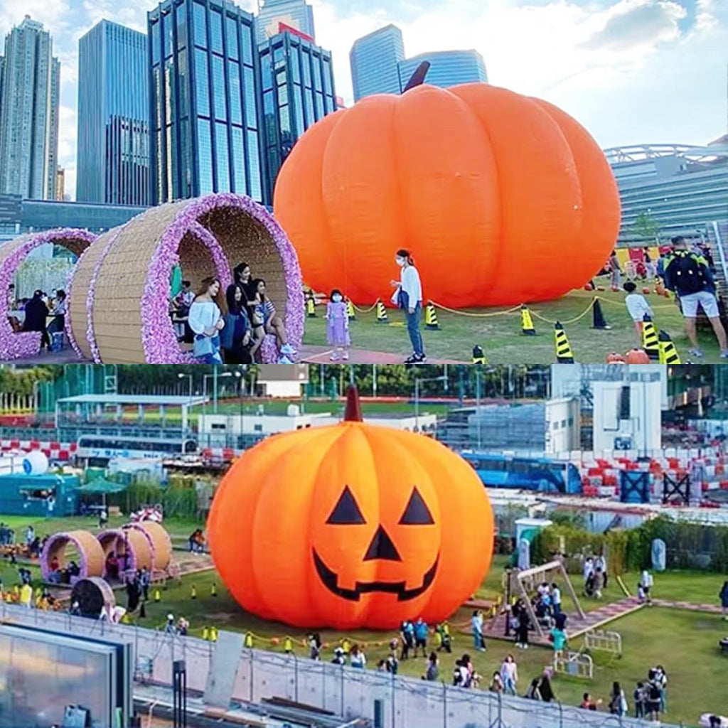 20Ft  Inflatables Pumpkin with 550W Waterproof Air Blower & LED Lights