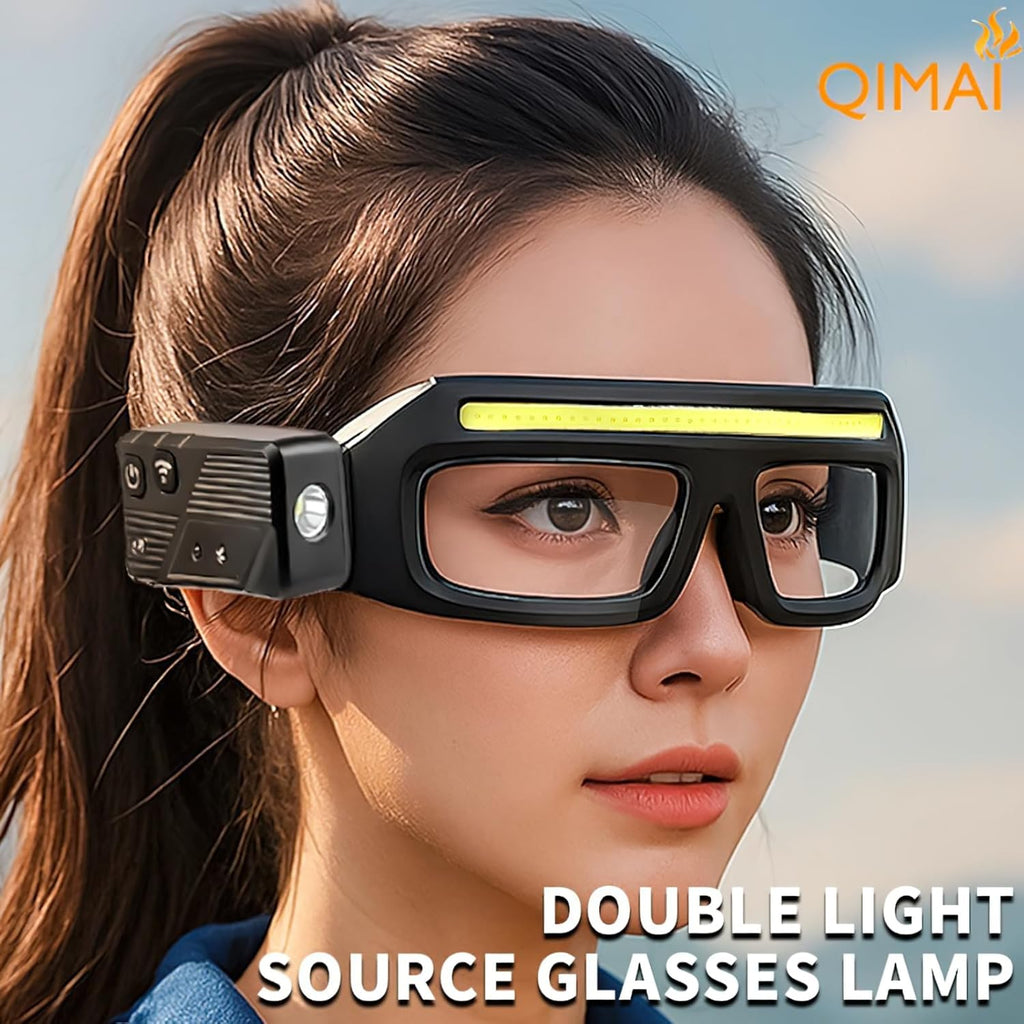 LED Glasses Rechargeable Headlight