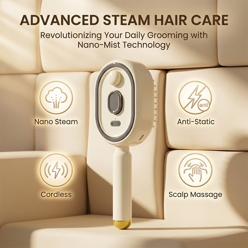 Electric Spray Air Cushion Massage Comb - Finds