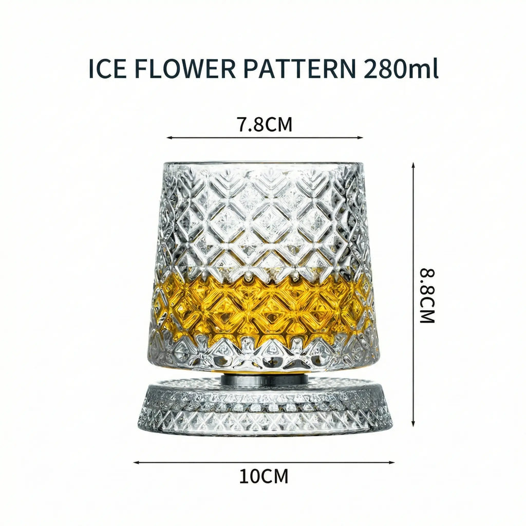 Diamond Cut Spinning Tumbler