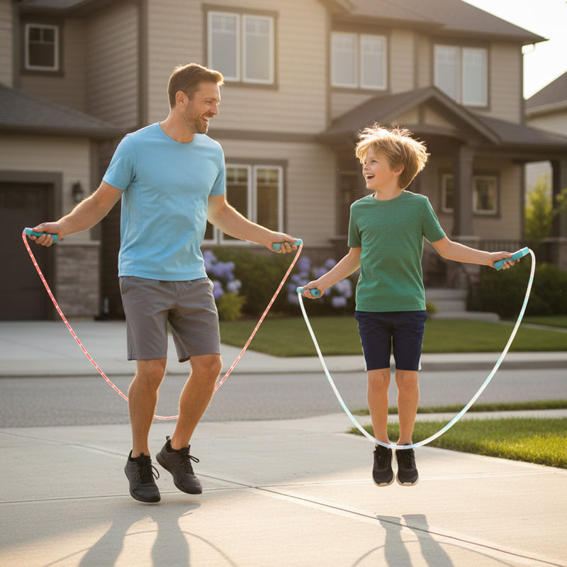 GlowRope™ | Jumping with light and fun
