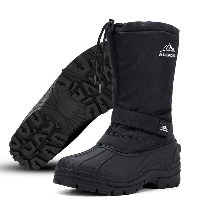 Men's Velcro Winter Snow Boots