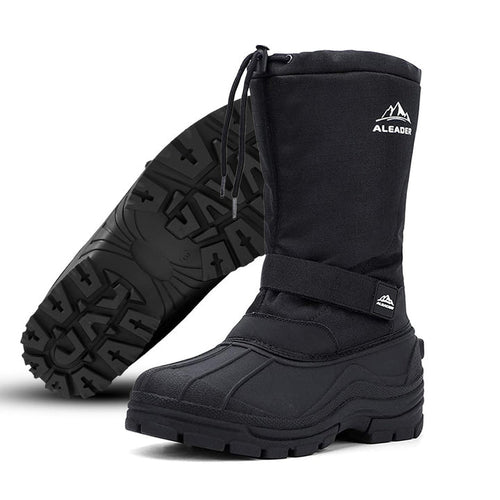 Men's Velcro Winter Snow Boots
