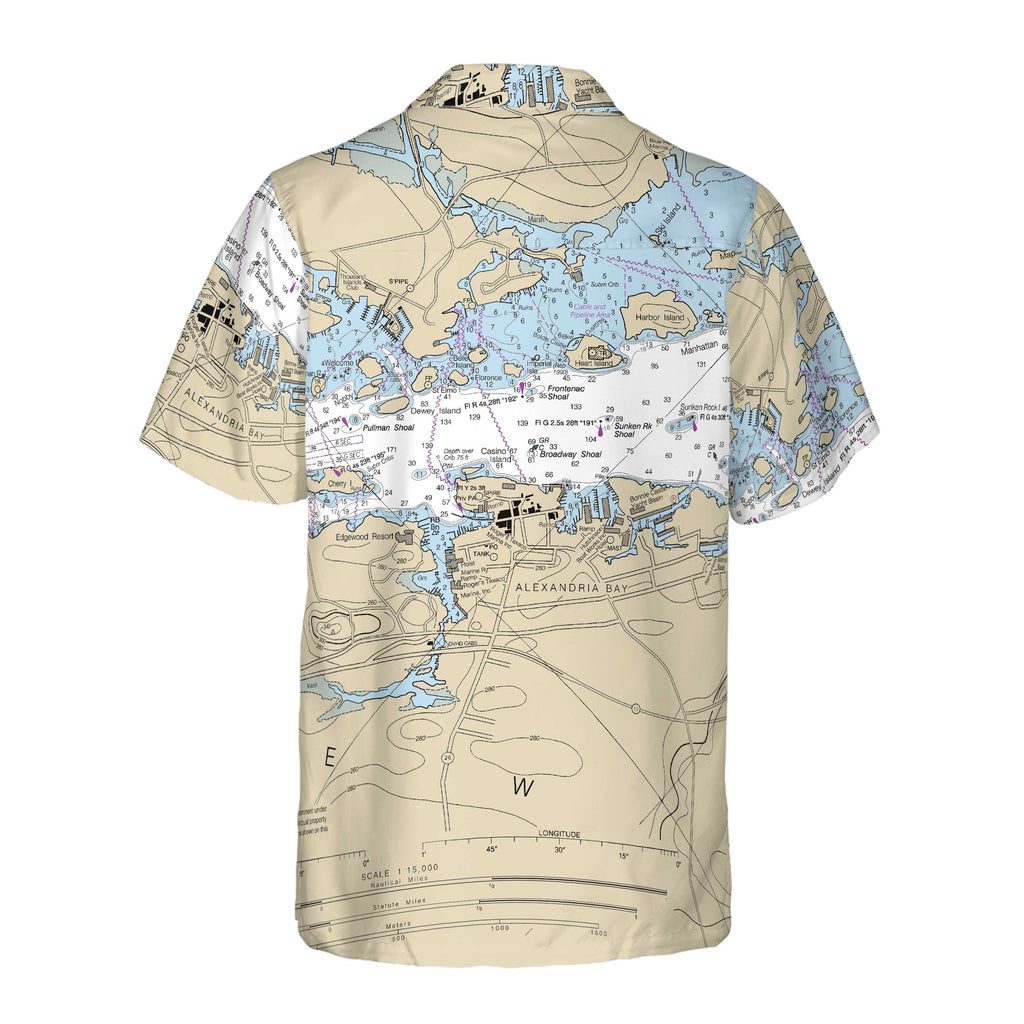 The Alexandria Bay Coconut Button Camp Shirt