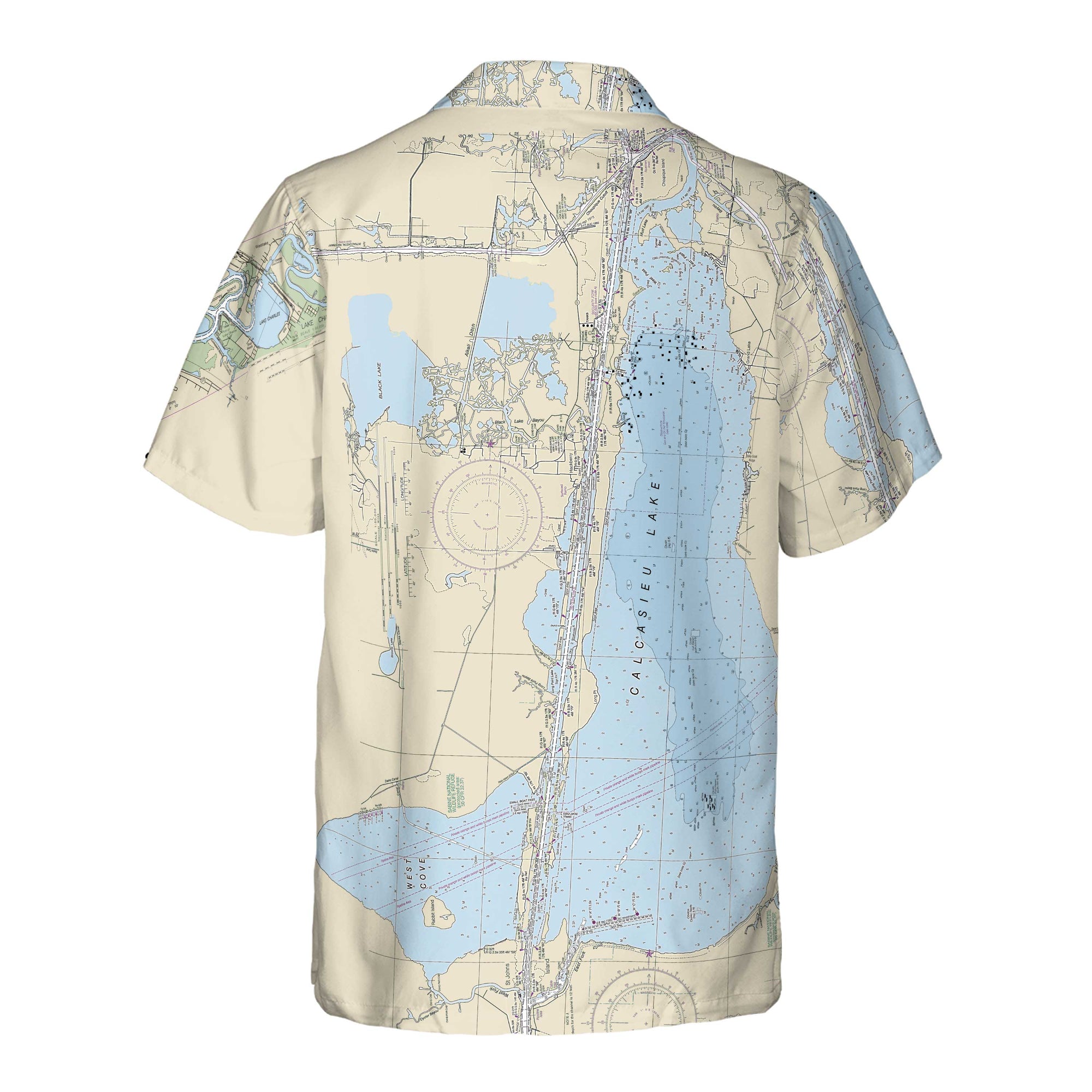 The Calcasieu Estuary Pocket Camp Shirt