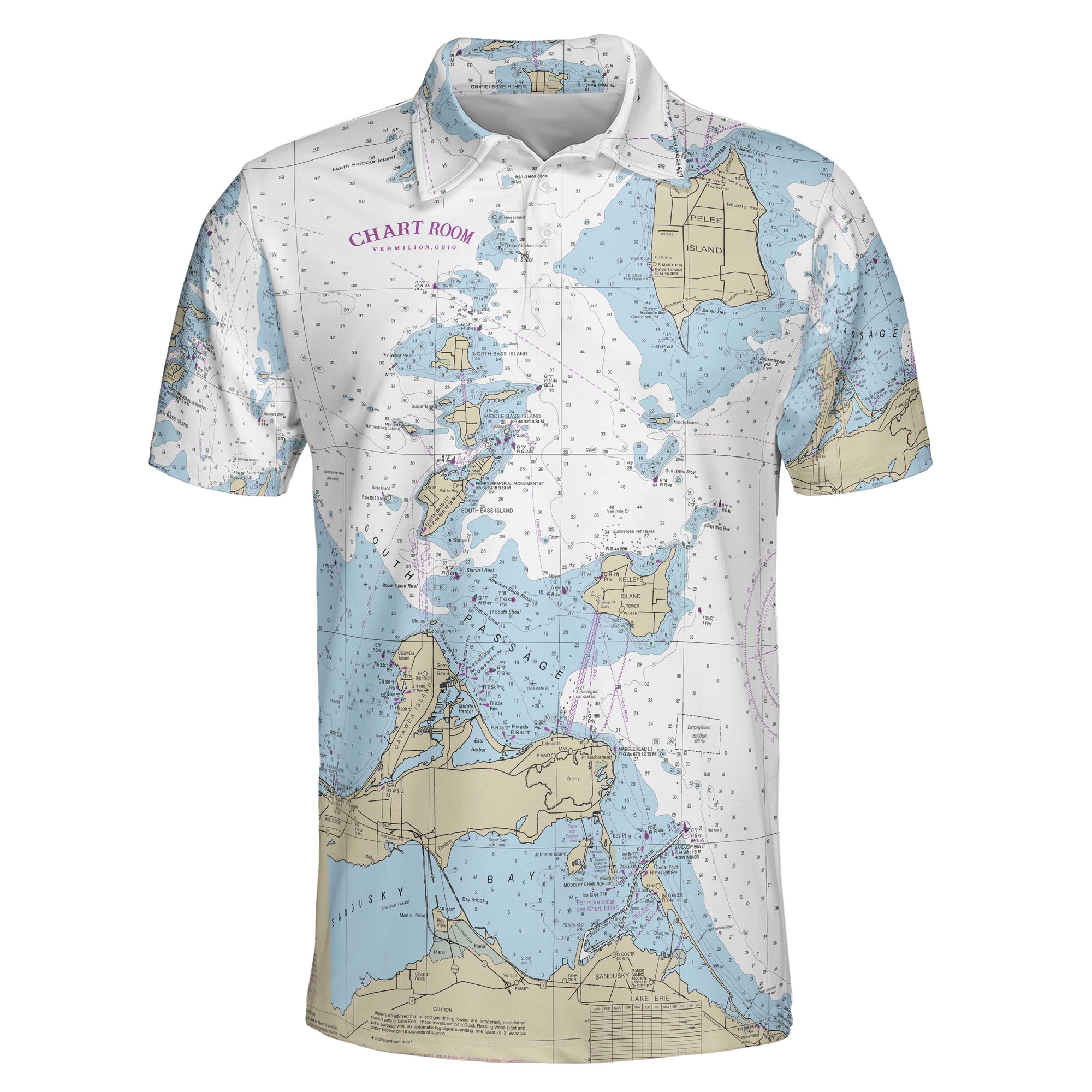 The Chart Room Logo Polo