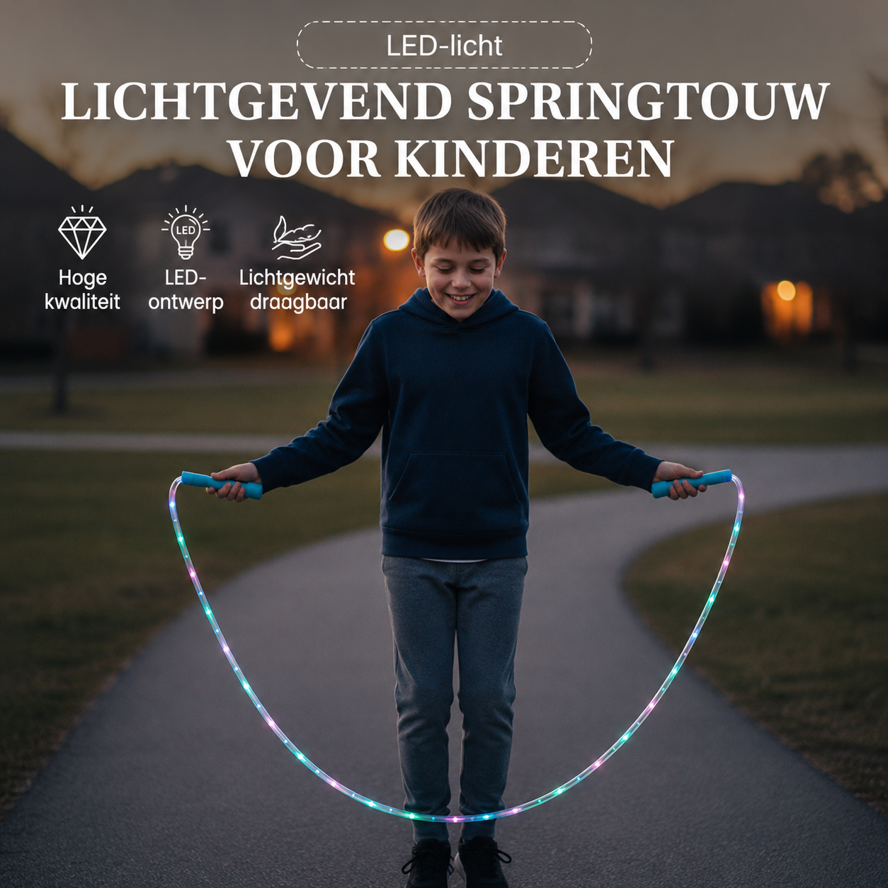 GlowRope™ | Jumping with light and fun