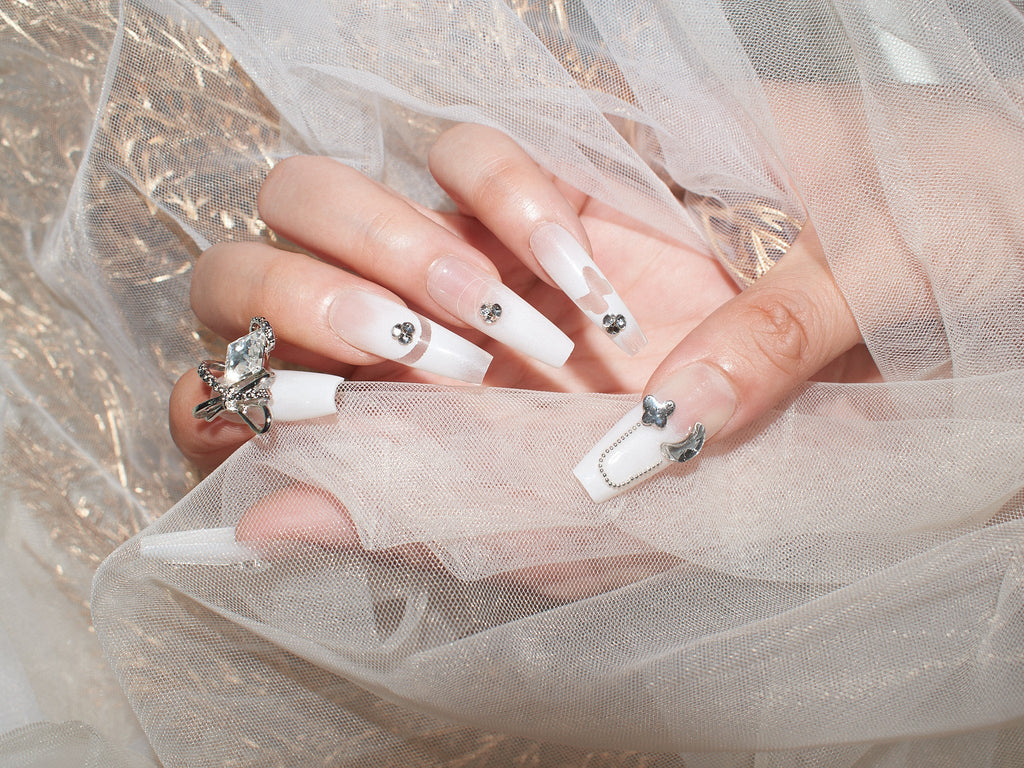 Celestial Bowtie French Tips