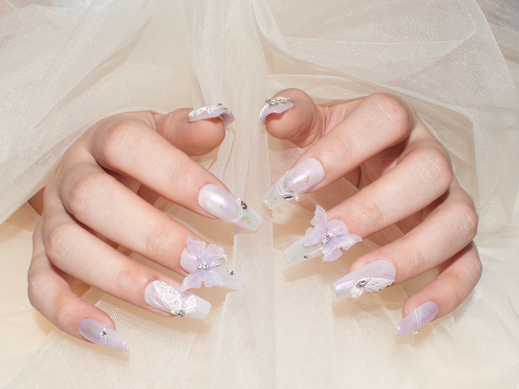 Lavender Butterfly