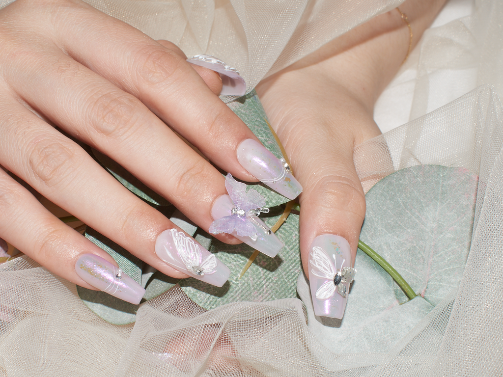 Lavender Butterfly