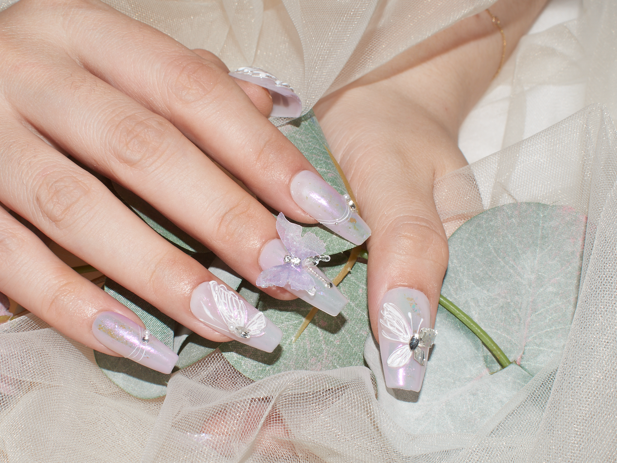 Lavender Butterfly