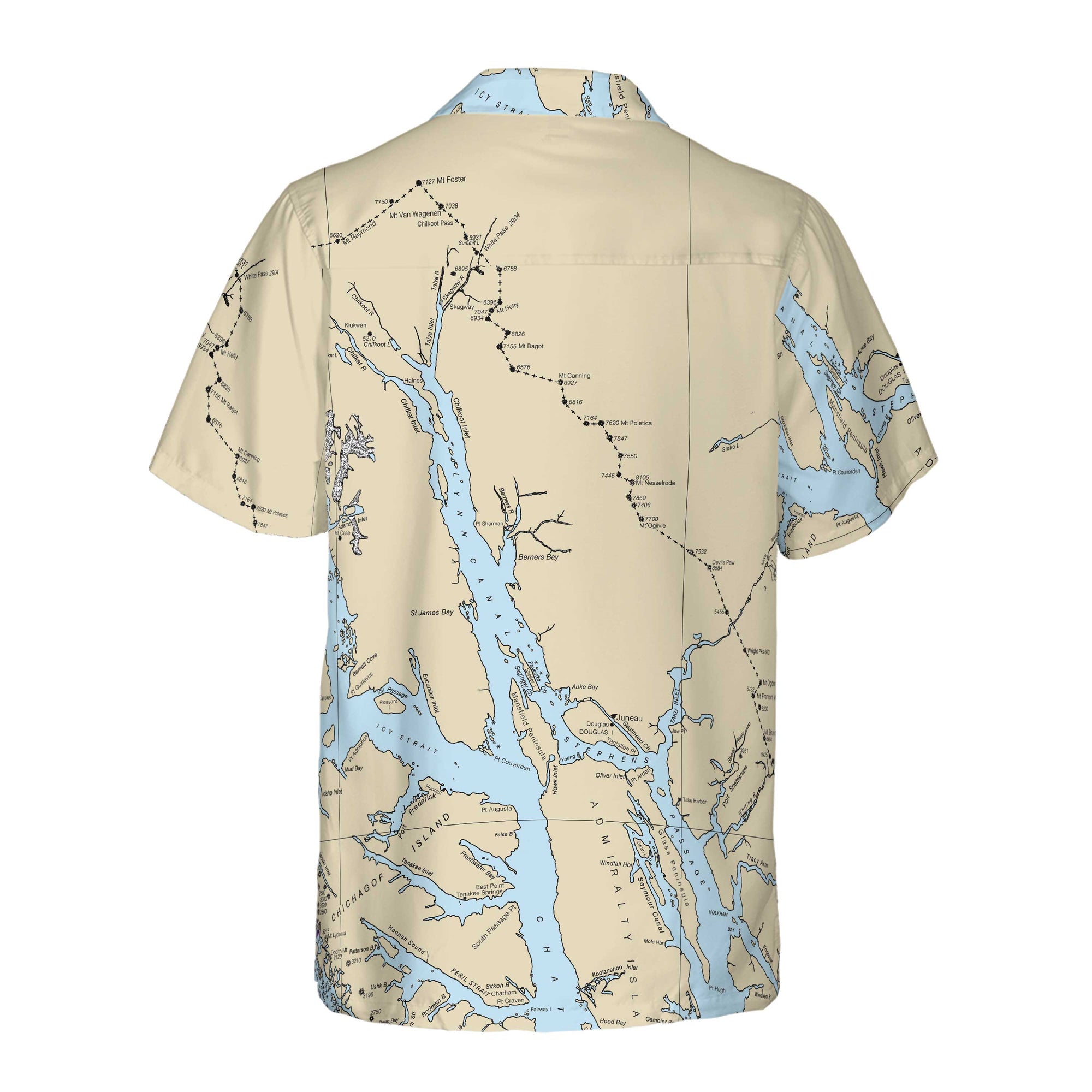 The Haines to Juneau Coconut Button Camp Shirt