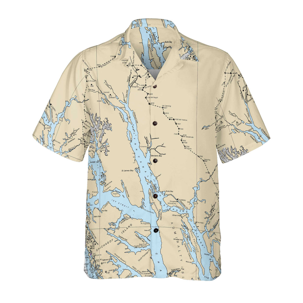 The Haines to Juneau Coconut Button Camp Shirt