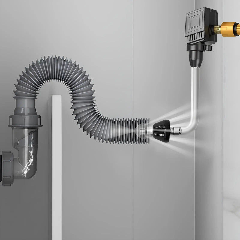 DredgeBlast - Pressure Washer Drain Jet Nozzle