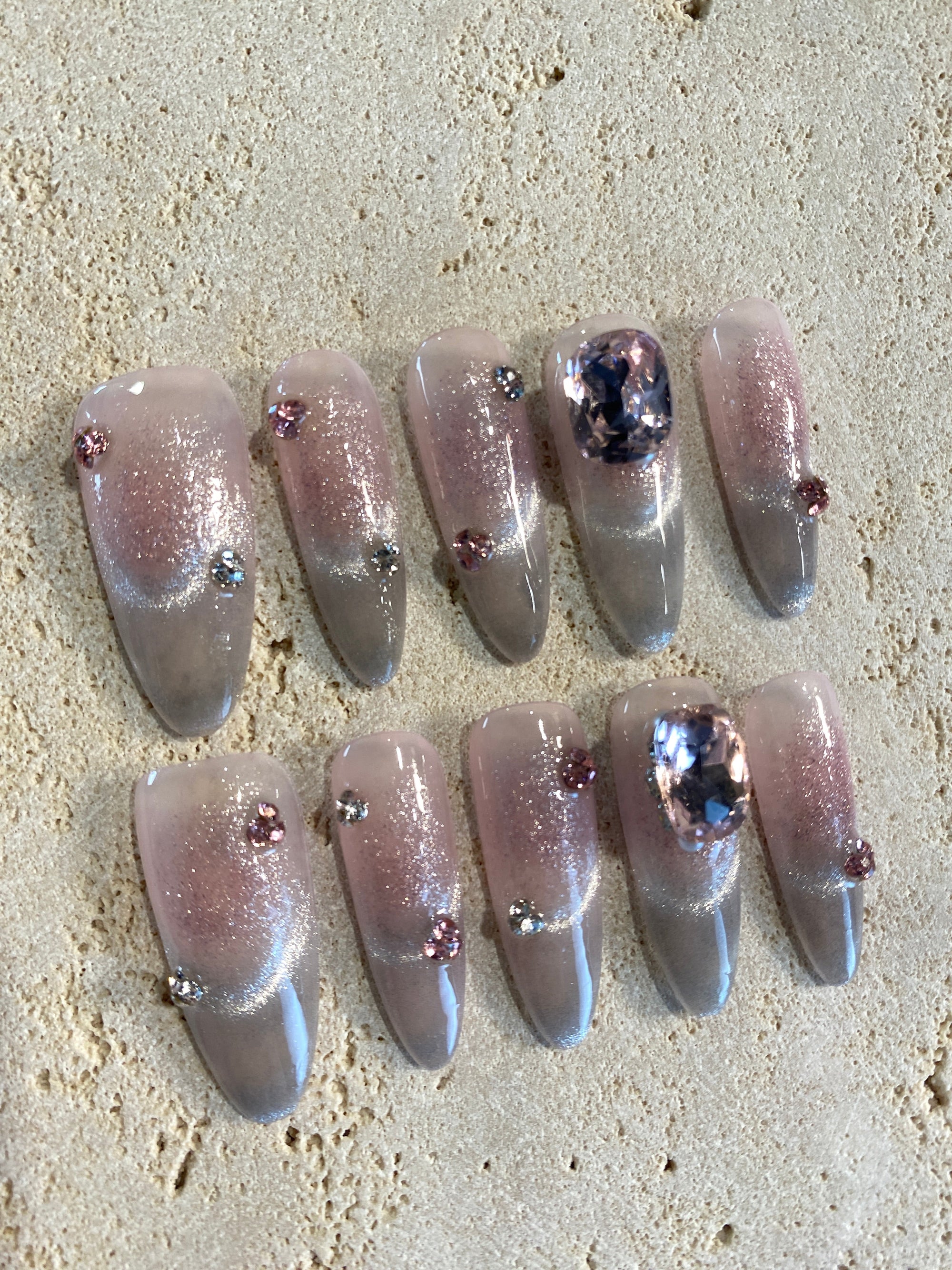 Pink Lover Press On Nails